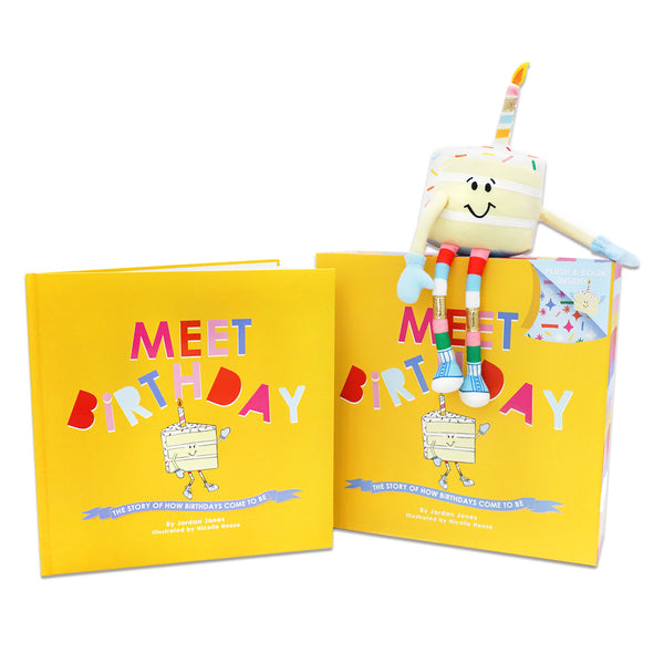 Meet Birthday Book and Plush Gift Set