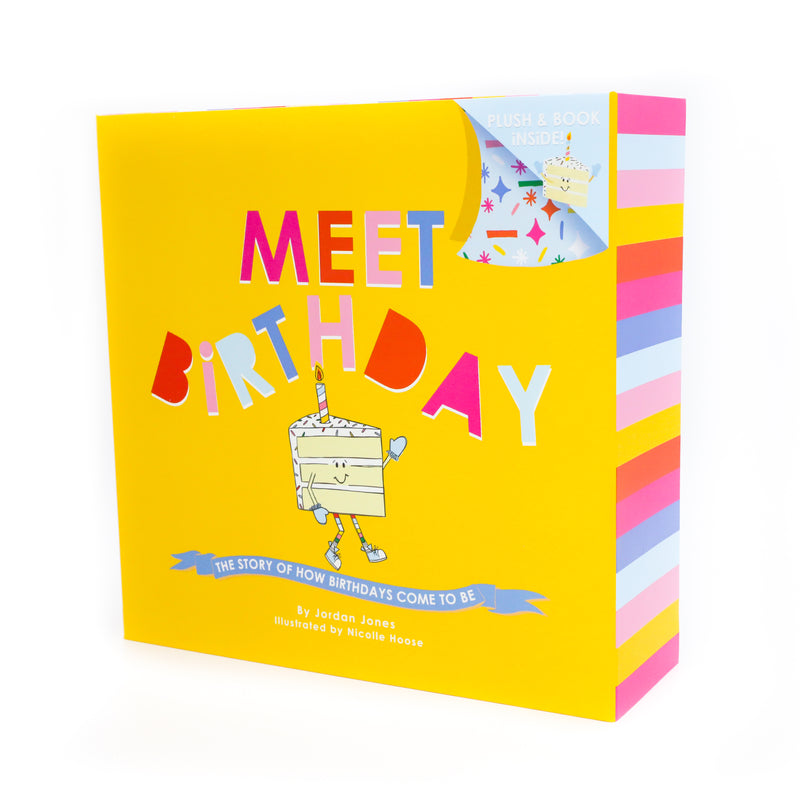 Meet Birthday Book and Plush Gift Set